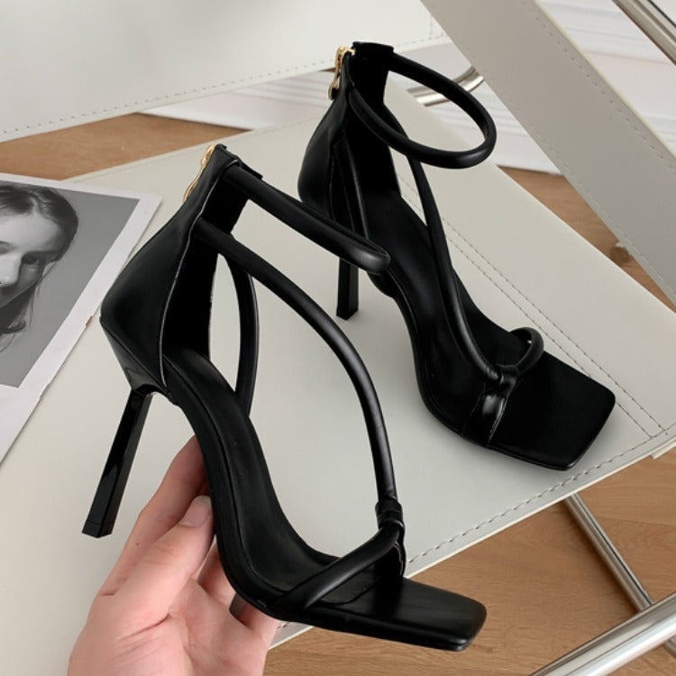 Square toe Heels