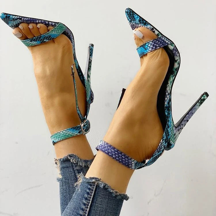 Sandales Nélya — Allure graphique