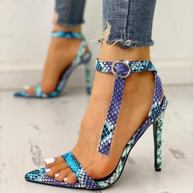 Sandales Nélya — Allure graphique