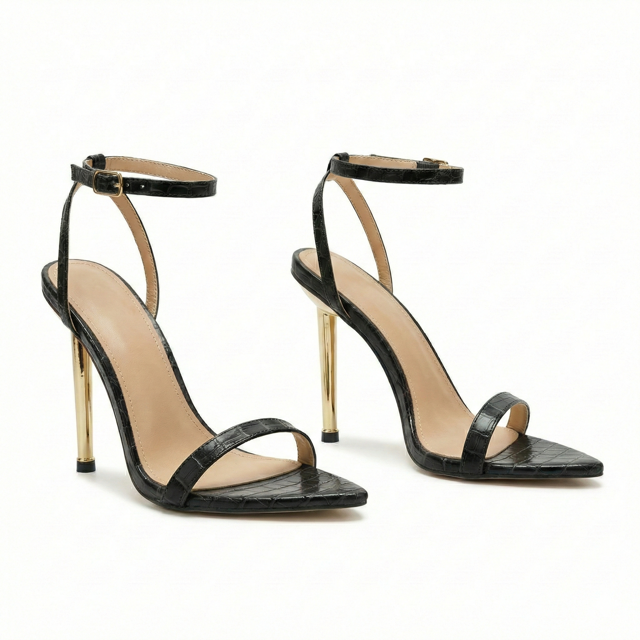 ChicPoint™ - Sandales Talons Hauts Bout Pointu Femme