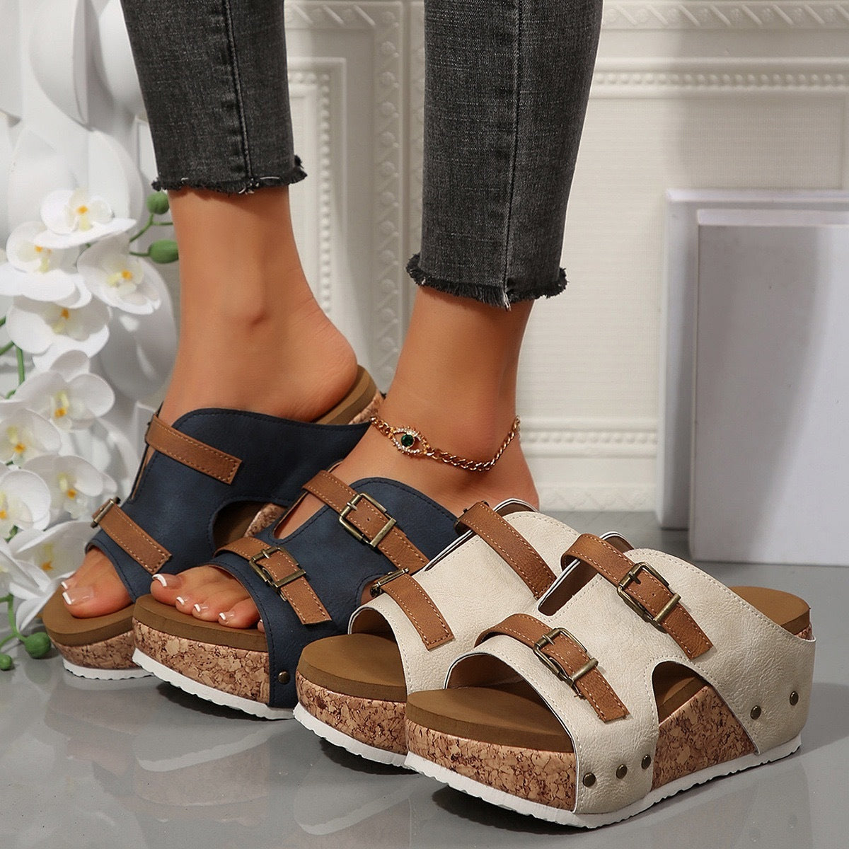 Sandales Maëra — Élégance naturelle