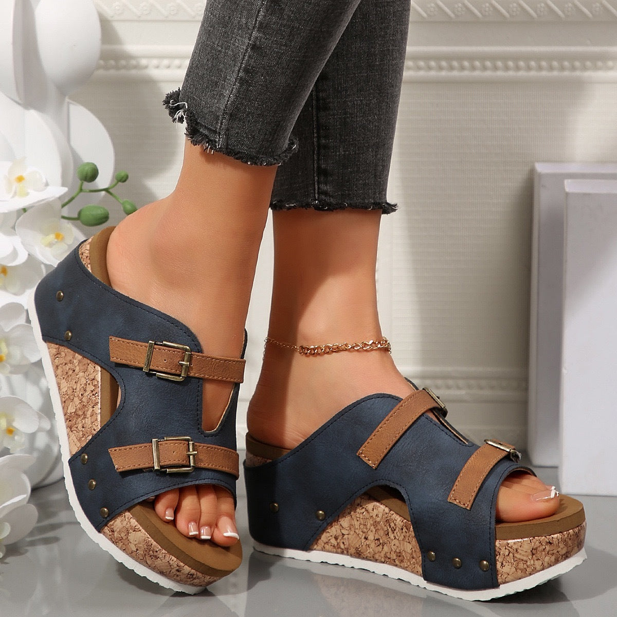 Sandales Maëra — Élégance naturelle